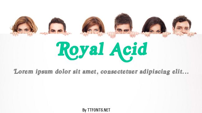 Royal Acid example
